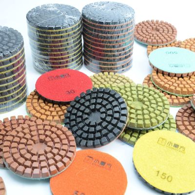 ドライ・ダイヤモンド・フロア・ポーリング・パッド メタル・ネスト・パッケージ 総重量0.740kg オーダーメイド可