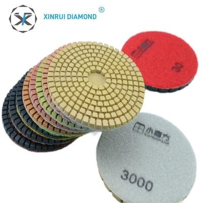3 ステップ 乾燥 磨きパッド 石灰石 4 インチ 熱分散 0.500kg