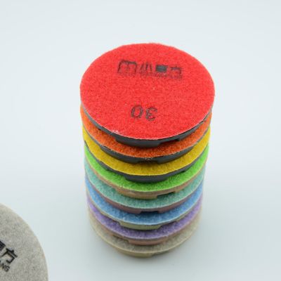 Xr Abrasive Toolsから湿った花岩を磨くための樹脂結合ダイヤモンド磨きパッド