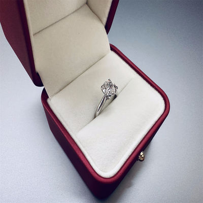 18K ラブダイヤモンドリングとゴールド 結婚指輪 セット1894 四角クラシックダイヤモンドリング