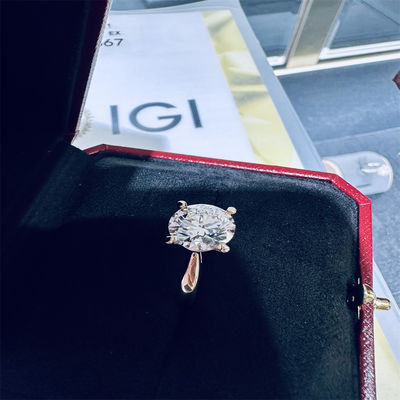 18K ラブダイヤモンドリングとゴールド 結婚指輪 セット1894 四角クラシックダイヤモンドリング