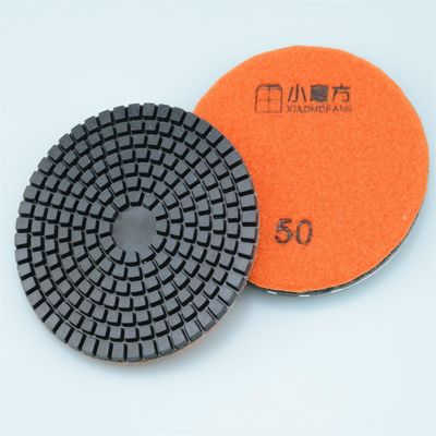石マーブル グラニート 7 ステップ ダイヤモンド 磨きパッド 50-3000 堅固な砂石とカップデザイン
