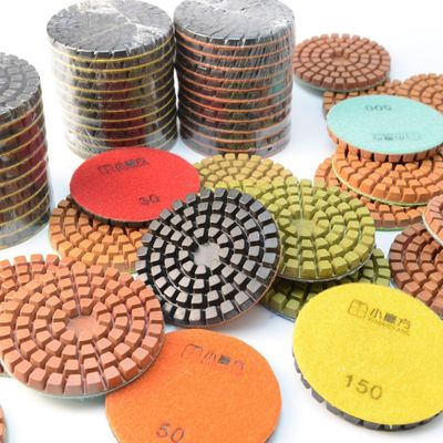XINRUI-PAD ダイヤモンド・ポーリング・パッド 50~3000 コンクリートの湿/乾磨/ポーリング用砂