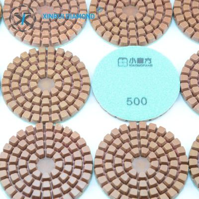 XINRUI-PAD 耐久性があり効果的な人工石磨き用のダイヤモンド磨きパッド